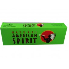 American Spirit Menthol Green Kings Box
