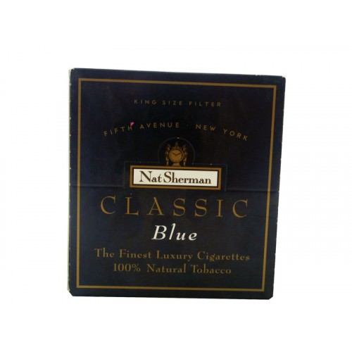 Nat Sherman Cigarette Classic Blue
