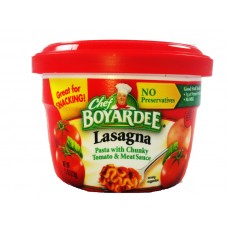 Chef Boyardee Lasagna Bowl