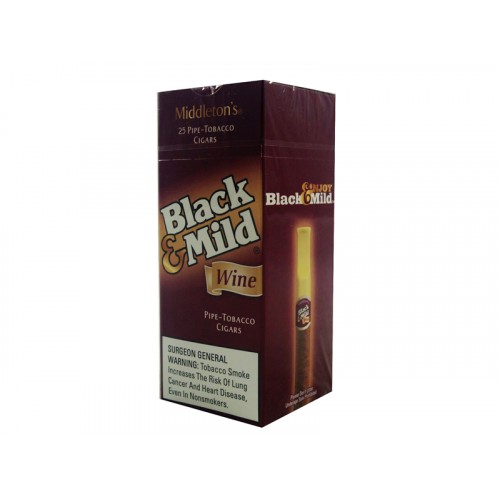 Black & Mild Cigarillos Plst Tip Wine