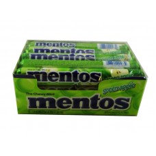 Mentos Green Apple Chewy Mint Rolls
