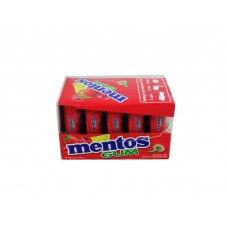 Mentos Red Fruit, Lime Sugar Free Gum