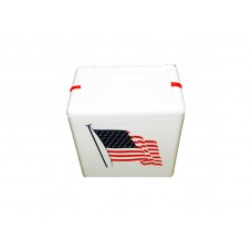 Ice Chest Foam Small US Flag