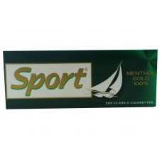 Sport Cigarette Menthol Gold 100's