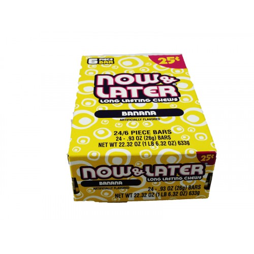 Now & Later Banana Candy