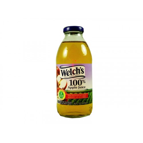 Welch's Apple Juice - Glass Bottle
