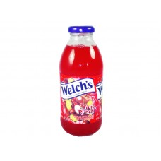 Welch's Fruit Punch Juice - Glass Bottle