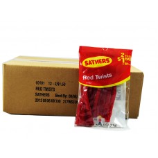 Sathers 2/$1.50 Red Twists Candy