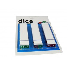 Dice Red, Green, White