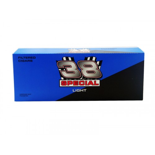 38 Special Light Filtered Cigars 100'S Box