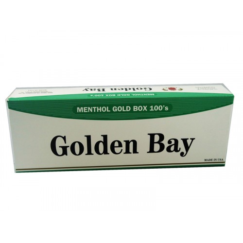 Golden Bay Menthol Gold 100'S Box