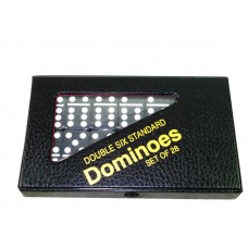 Dominoes D6 Large Black