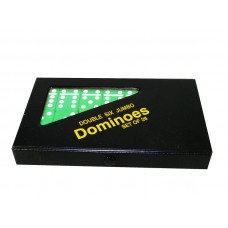 Dominoes D6 Large Green Set Of 28 Each