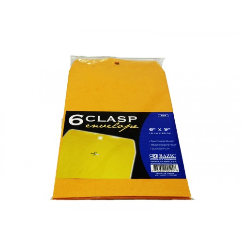 Bazic Clasp Envelope 9x12'