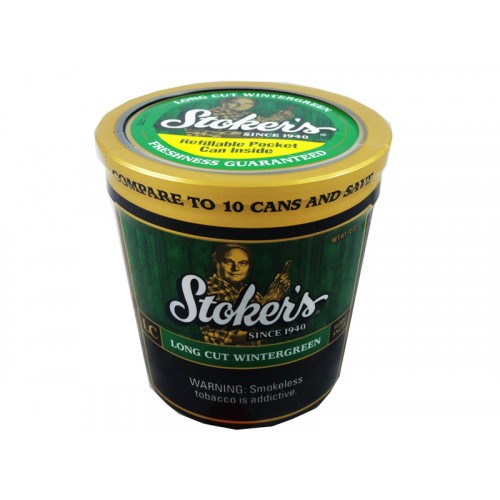 Stokers Long Cut Wintergreen Cup