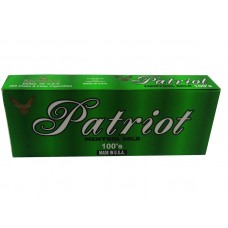 Patriot Menthol Gold 100'S Box