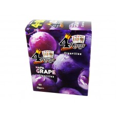 4 Kings Cigarillos Napa Grape 4/.99