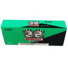38 Special Filtered Cigars Menthol 100'S Box
