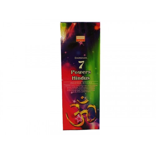 Darshan 7 Powers Hindus Incense Sticks