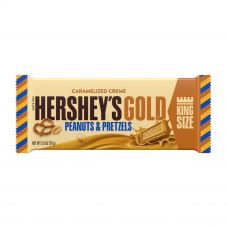 Hersheys Gold Peanuts & Pretzels King Size