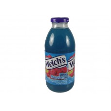 Welch's Blue Raspberry Juice - Glass Bottle