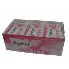 Trident White Minty Bubble Gum