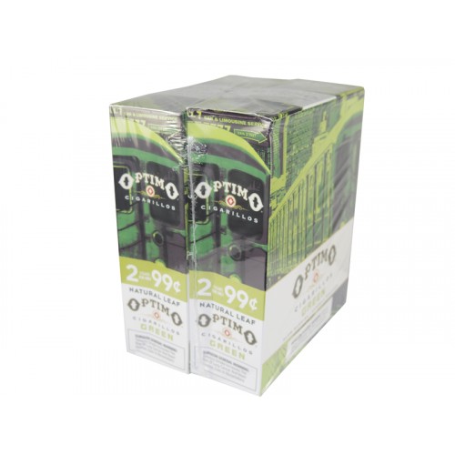 OPTIMO CIGARILLOS Green - 99c 30/2pk