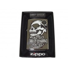 Zippo Lighter Harley Davidson Skull