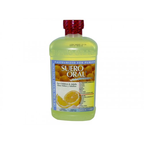 Suero Oral Electrolyte Lemon Salt Flavor