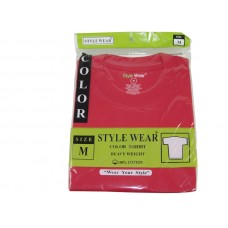 Style Wear Crewneck T-Shirt  Red Size M
