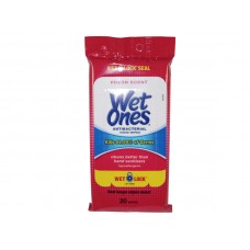 Wet-Ones Antibacterial hand Wipes with Fresh Scent (20 CT.)