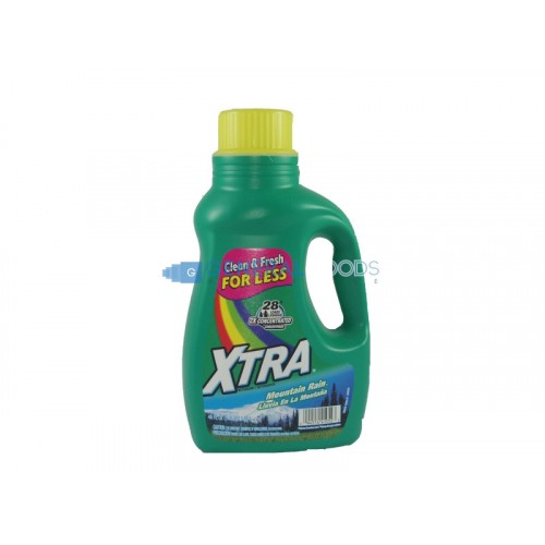 Xtra Liquid Detergent Mountain Rain 34 Loads
