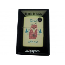 Zippo Lighter Fox With Me Design-29615