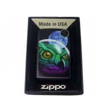 Zippo Lighter Space Owl Design-29616