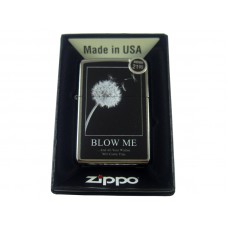 Zippo Lighter Blow Me & Your Wishes Will Come True