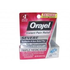 Orajel 4X Medicated Severe Toothache & Gum Pain Relief Gel