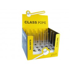 Tobacco Glass Classic Pipe 4-Inch 24-CT