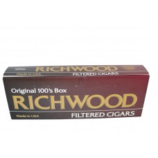 Richwood Filtered Cigars Original 100's Box