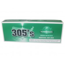 305`S Filtered Cigars Menthol 100's Box