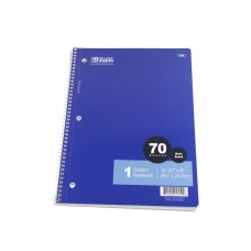 Bazic Wide Ruled Spiral 1Subject Notebook 559