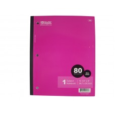 Subject 1 Notebook, 80 Sheets
