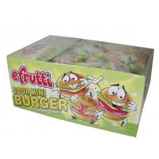 Efrutti Sour Mini Burger Gummy Candy