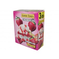 Good Times Cigarillos Strawberry Vanilla 3 for 99¢