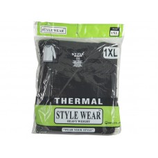 T-Shirt Thermal Black 1XL