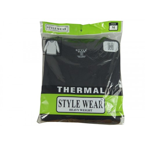 T-Shirt Thermal Black M