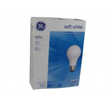 GE Light Bulb 4 Pcs 60 W