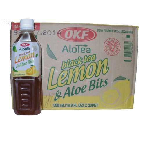 OKF Aloe Vera Black Tea Lemon