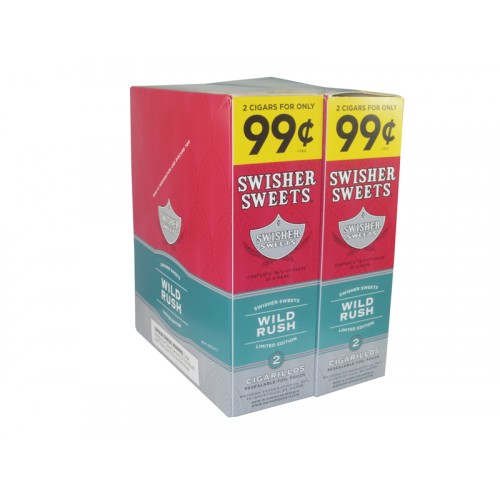 Swisher Sweets Cigarillo Wild Rush 2/0.99¢