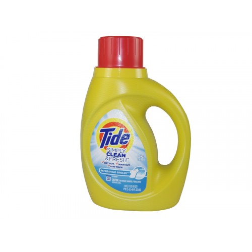 Tide Liquid Detergent Clean Refreshing Breeze 25 Loads