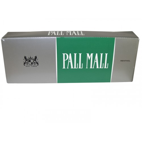 Pall Mall Menthol Classic Silver 100's Box